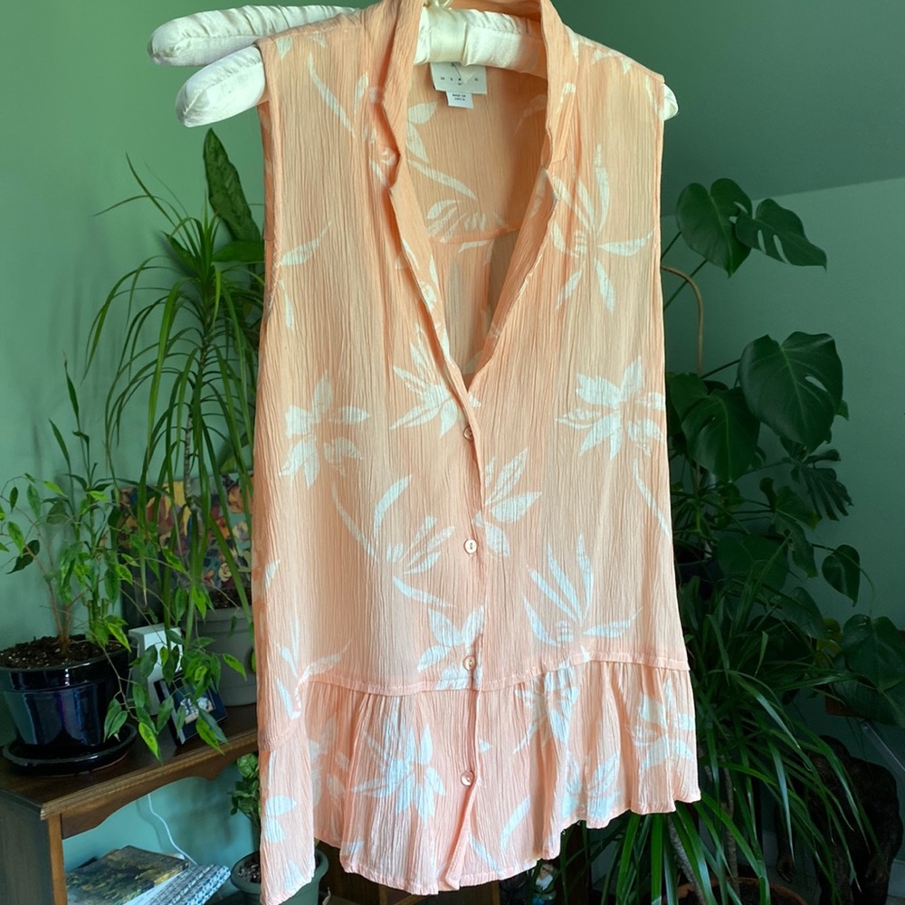 Tank top floral flow size medium